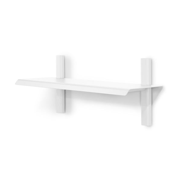 Бял метален стенен рафт 60 cm Hola – Spinder Design-image-3