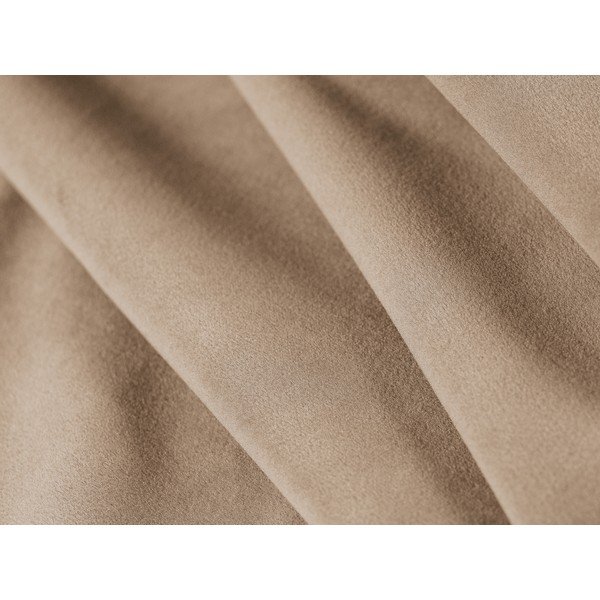 Бежова кадифена табуретка Bloom – Micadoni -image-3