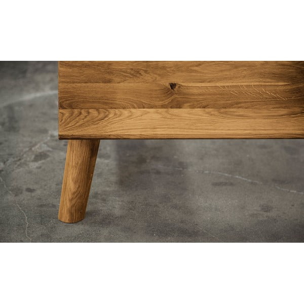 Дъбово двойно легло 140x200 cm Greg 2 - The Beds-image-4