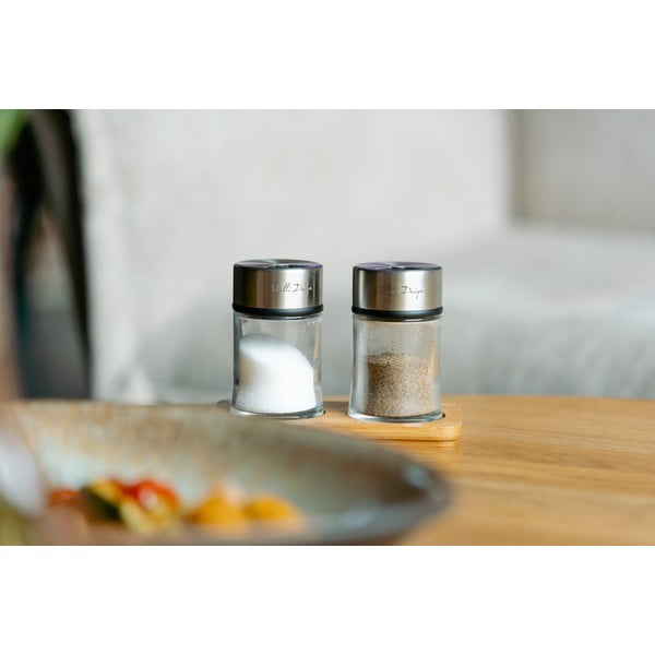 Солница и пиперница със стойка Soho – Vialli Design-image-1