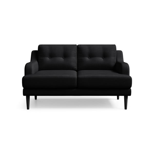 Черен двуместен диван Marie Claire GABY - Marie Claire Home