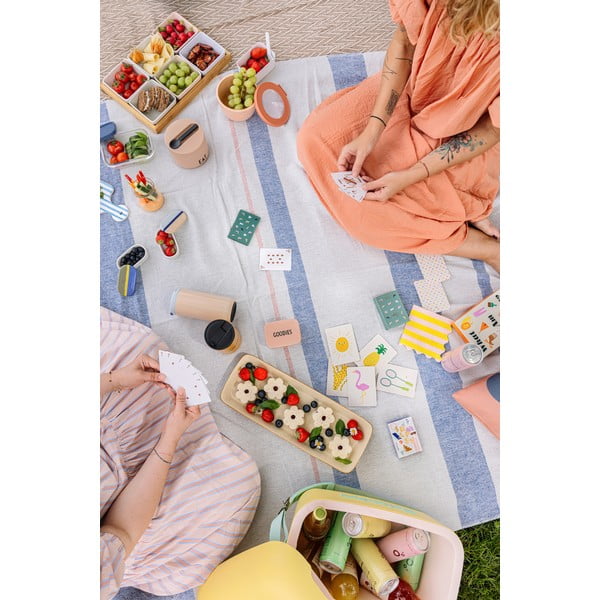 Комплект за сервиране от порцелан/бамбук 6 бр. - Remember-image-3