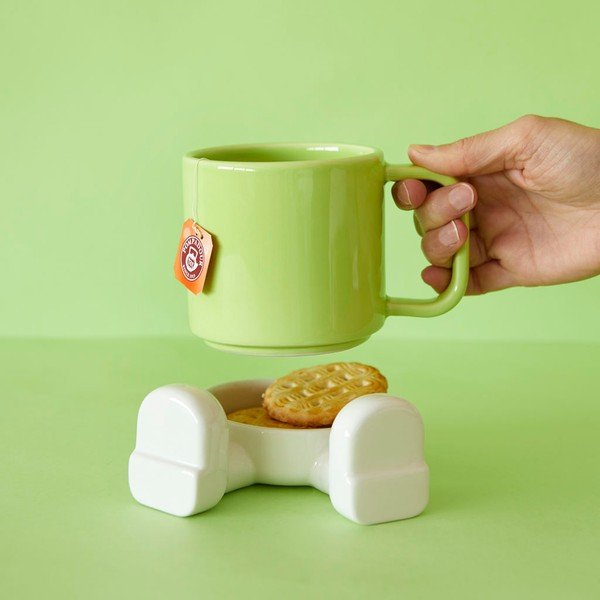 Комплект чаша и купа Mr. Sitty - Balvi-image-1