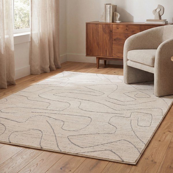 Кремав килим 160x220 cm Oslo – Asiatic Carpets-image-1