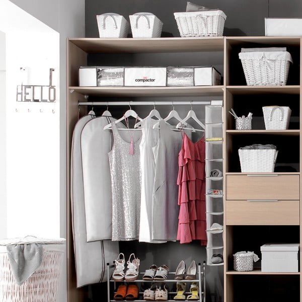 Вакуумни текстилни/пластмасови кутии за съхранение под леглото в комплект 2 бр. 105x45x15,5 cm Life – Compactor-image-3