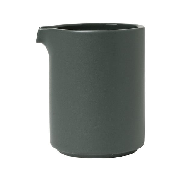 Тъмнозелена керамична кана за мляко Pilar, 280 ml - Blomus