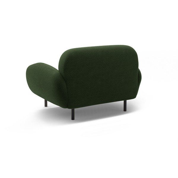 Зелено кресло от букле Poppy – Micadoni -image-2