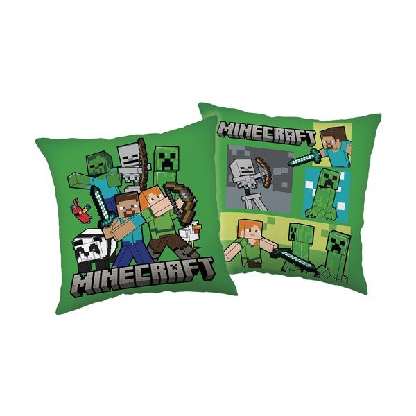 Детска възглавница ø 40 cm Minecraft "Life" – Jerry Fabrics
