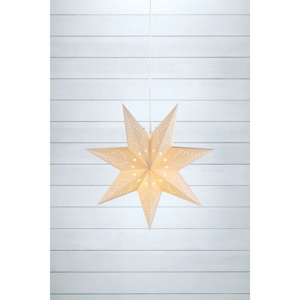 Бяла светлинна декорация Saturnus – Markslöjd-image-1