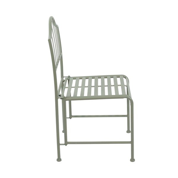 Зелен градински стол метален – Esschert Design-image-3