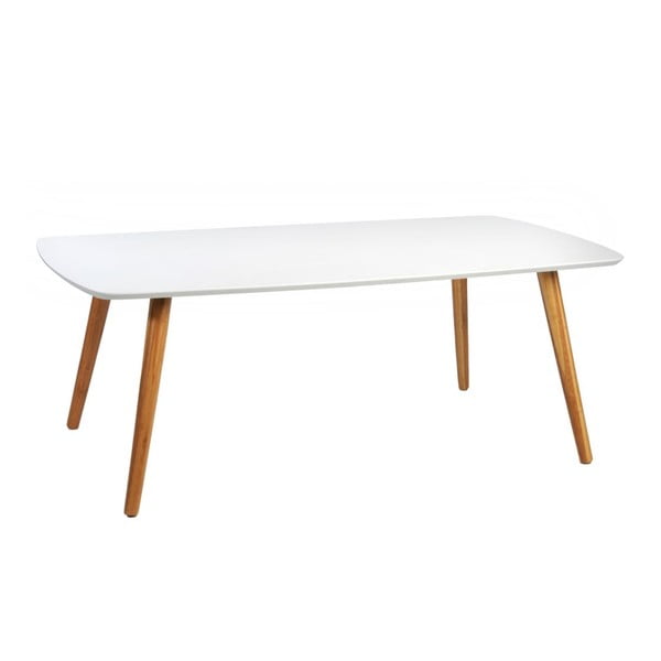 Konferenční stolek Cofee White, 120x60x40 cm