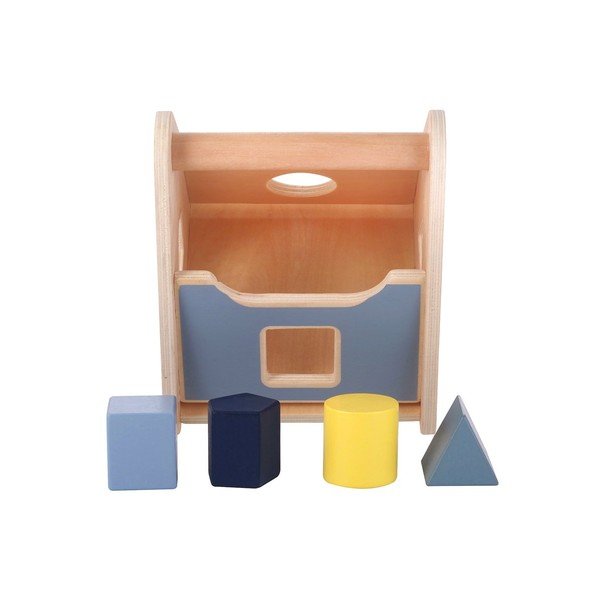 Дървена играчка за поставяне Кошница - Kindsgut-image-2