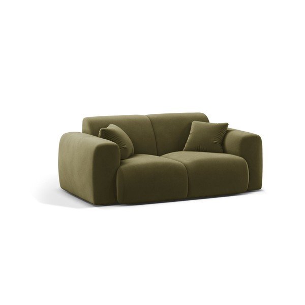 Кадифен диван в цвят каки 170 cm Molino – Micadoni 