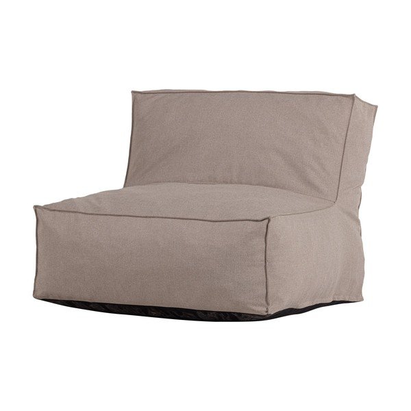 Сиво-бежов подплатен градински стол Velora – WOOOD