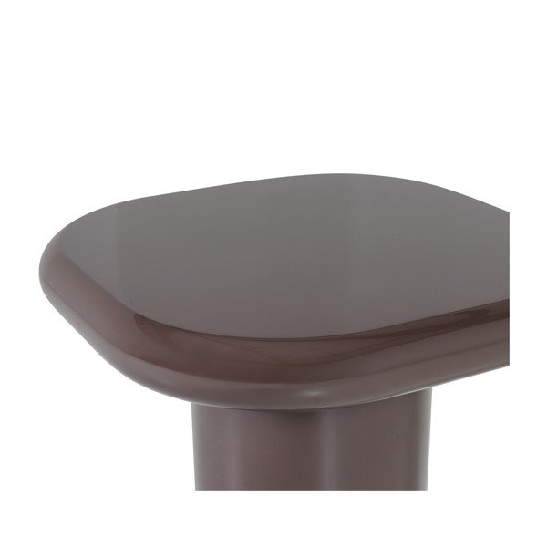 Гланцова странична масичка 50x50 cm Zava – WOOOD-image-3