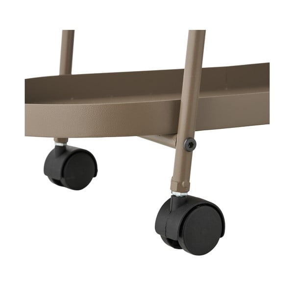 Метална маса за сервиране на колелца 27,5x60 cm Empoli – House Nordic-image-4