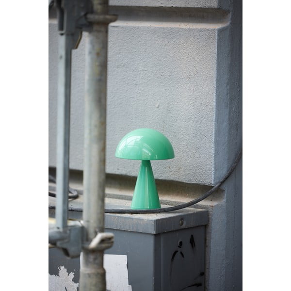 LED затъмняваща се настолна лампа в цвят мента (височина 20 cm) Mush – Hübsch-image-1