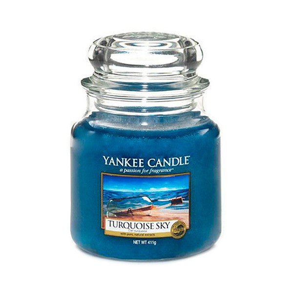 Ароматна свещ Turquoise Sky, време на горене 65 - 90 часа - Yankee Candle
