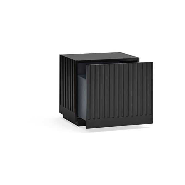 Черно нощно шкафче Doric - Teulat-image-4