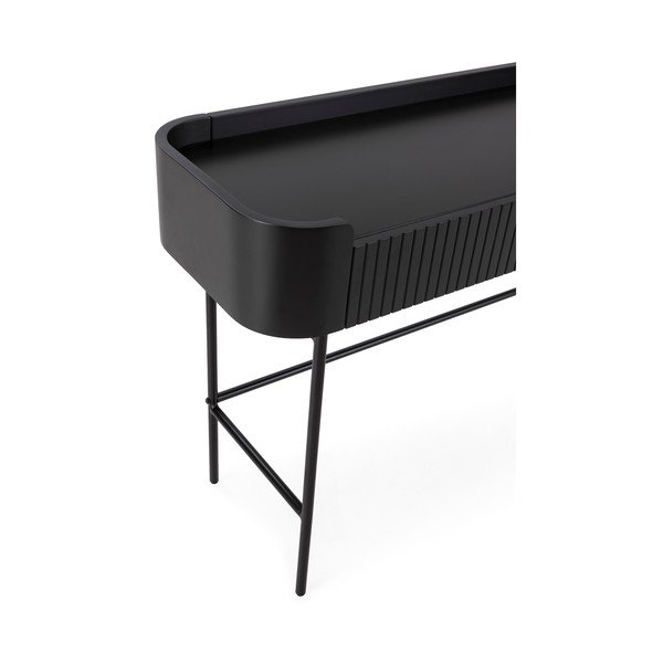 Черна конзолна маса 40x120 cm Willa – MOME-image-4