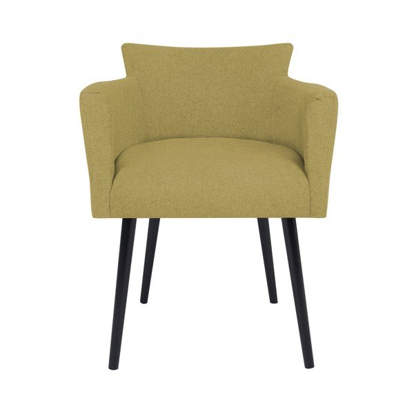Жълт стол с подлакътници Gemini - Windsor & Co Sofas-image-2