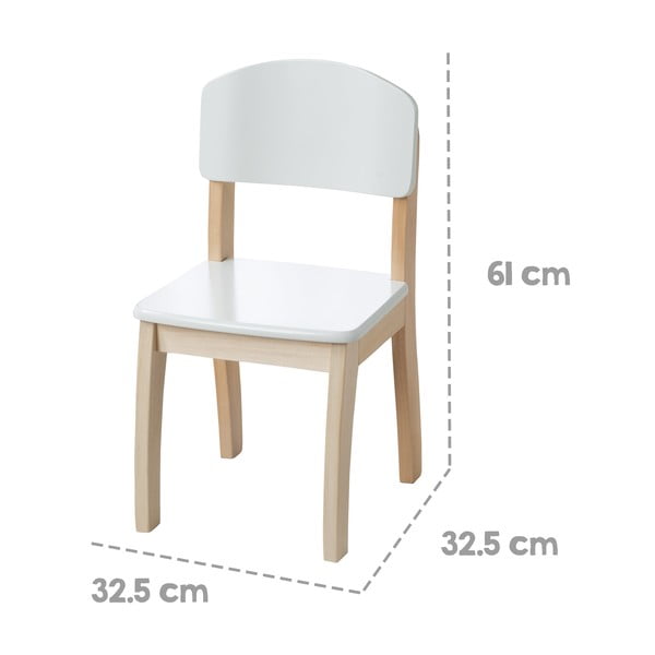 Бял детски стол – Roba-image-2