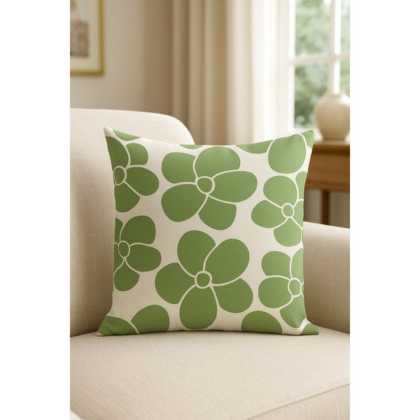 Калъфка за възглавница 43x43 cm Green Meadow – Mila Home-image-3