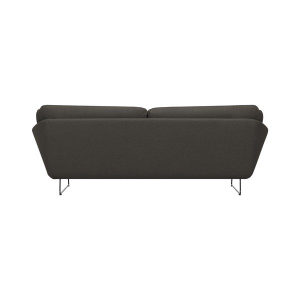 Set šedohnědé pohovky a sedacího pufu Windsor & Co Sofas Comet-image-3