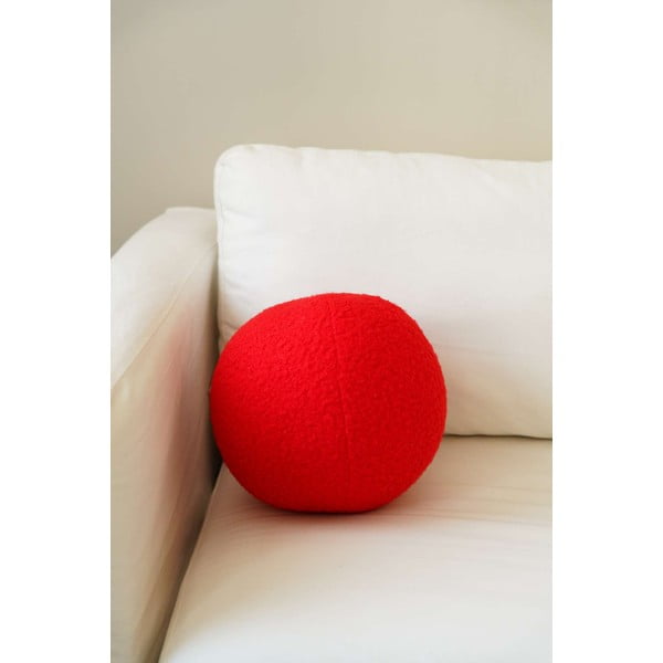 Декоративна възглавница от букле ø 20 cm Top – Mioli Decor-image-1