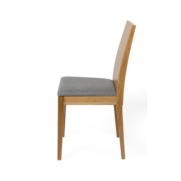 Sada 2 jídelních židlí s podnožím z masivního dubu Woodman Niemi-image-4