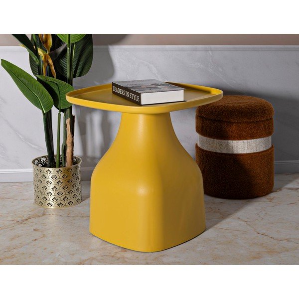 Пластмасова кръгла странична масичка ø 48 cm Gea – Mauro Ferretti-image-1