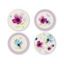 Sada 4 porcelánových podšálků Cooksmart England Chatsworth Floral