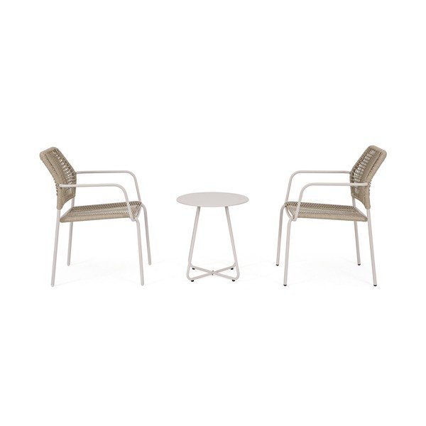 Стоманена кръгла градинска масичка ø 45 cm Jable – Bizzotto-image-1