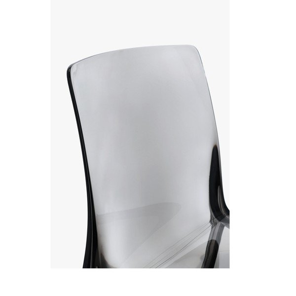 Сив пластмасов градински стол Adele – Bizzotto-image-1