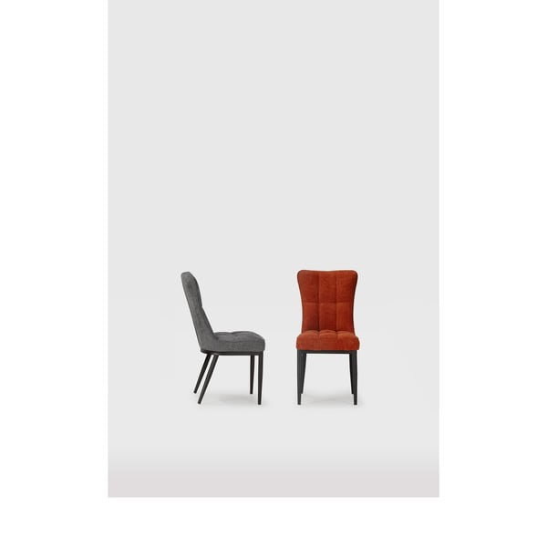 Трапезни столове в комплект от теракотени 2 бр. Damon – Marckeric-image-2