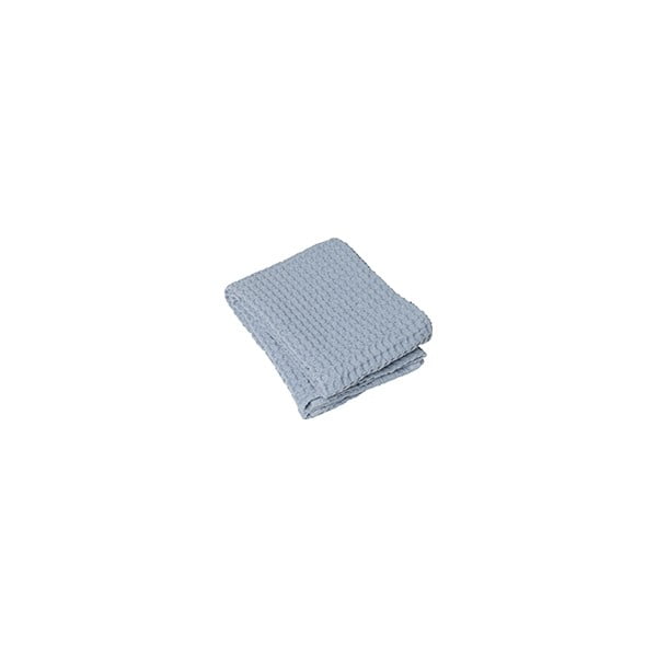 Светлосиня памучна кърпа Ashley, 100 x 50 cm - Blomus