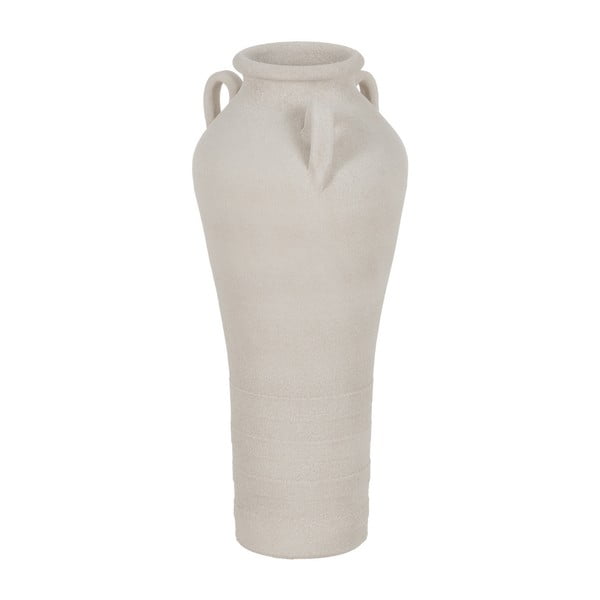 Бяла керамична висока ваза (височина 60 cm) Athena – Ixia