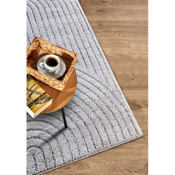 Светлосив килим 160x235 cm Panglao New York Light Grey – Elle Decoration-image-2