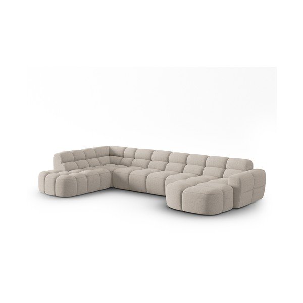 Бежов ъглов диван Lisa – Micadoni Home-image-2