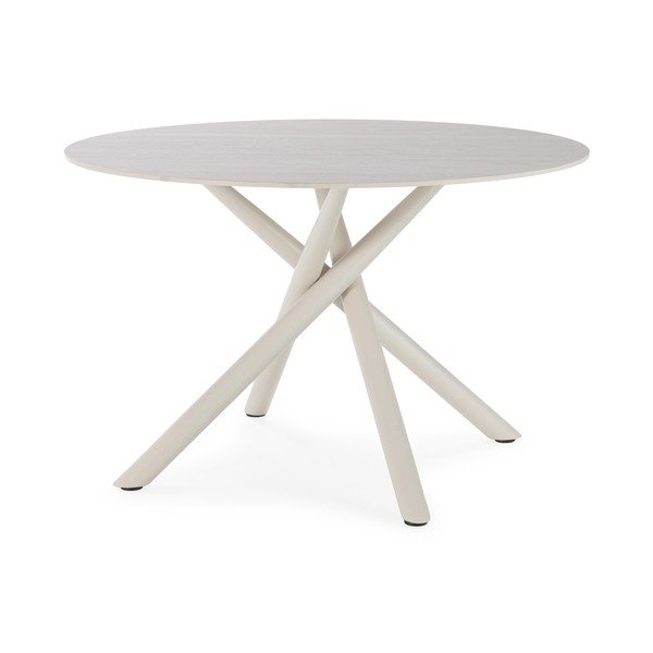 Кръгла трапезна маса с керамичен плот ø 119,5 cm Talia – Marckeric