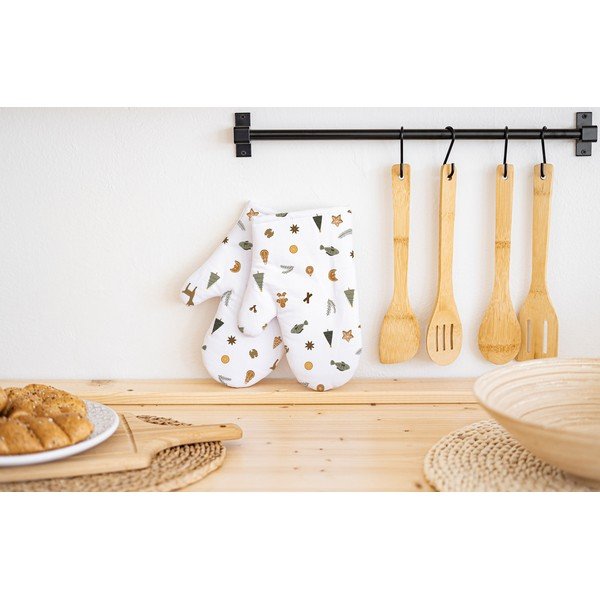 Коледни ръкавици в комплект от 2 Ready for Christmas - Butter Kings-image-1