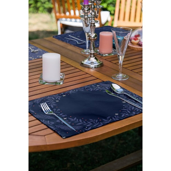 Коледна подложка от плат 6 бр. 35x45 cm Six Ame Servis - Mila Home-image-2