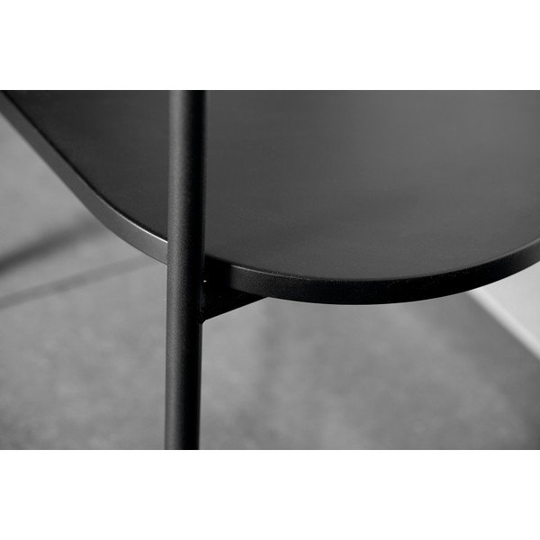 Черна метална стойка за умивалник 40x82 cm Puno – Sapho-image-2