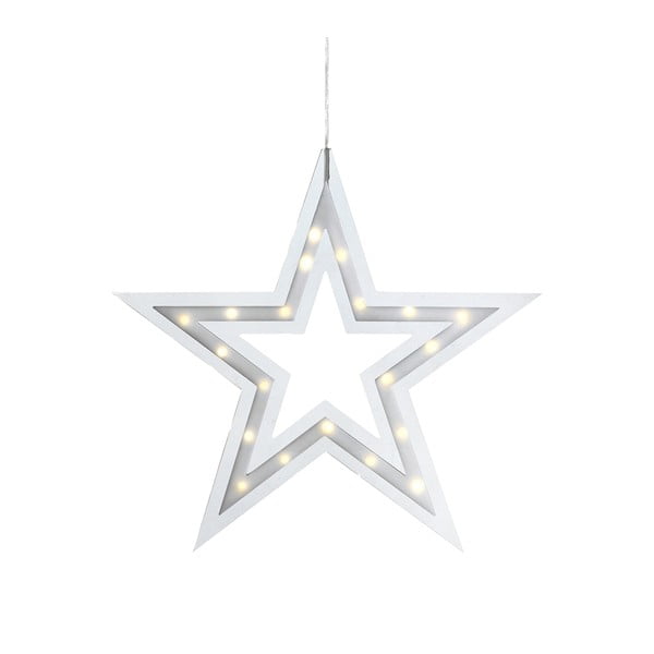 Бяла светлинна декорация Kville – Markslöjd