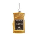 Стъклена  ръчно изработена коледна украса 10 cm Coffee – Sass & Belle