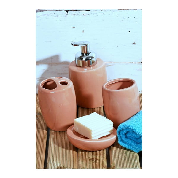 Розов керамичен комплект за баня - Kosova