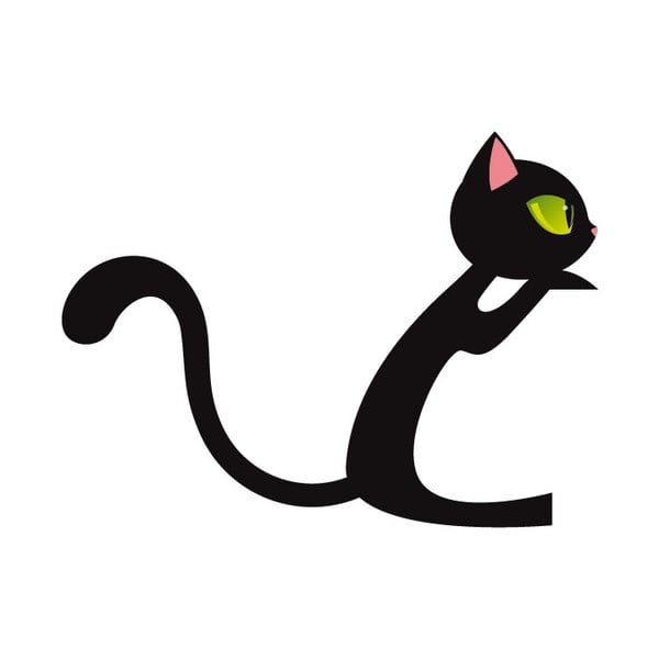 Стикер Fanastick Black Cat - Ambiance-image-1