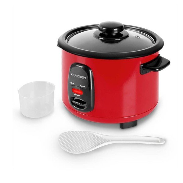 Червена тенджера за ориз , 1,5 л Osaka - Klarstein-image-1