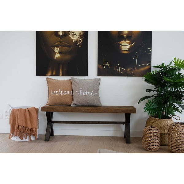 Кафява декоративна възглавница , 45 x 45 cm Damian W - Tiseco Home Studio-image-1