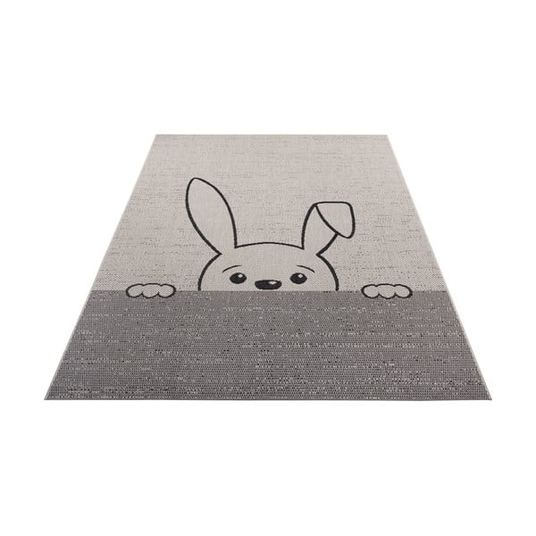 Кремав детски килим Зайче, 80 x 150 cm - Ragami-image-3